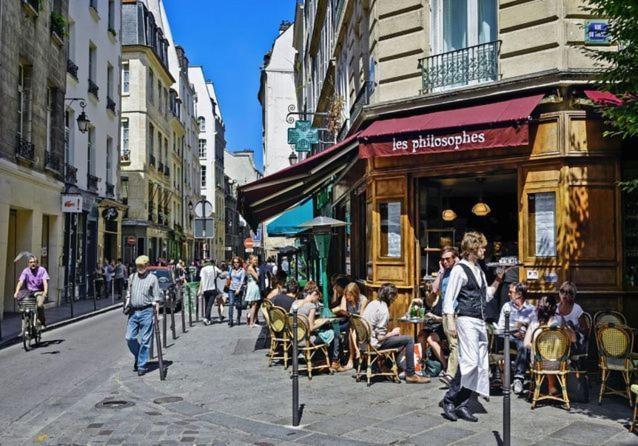 Studio Bien Equipe Proche De Toutes Commodites -2P Paris Exterior foto